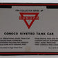 K-Line K-639104 O Gauge Conoco Riveted Tank Car/Bank EX/Box