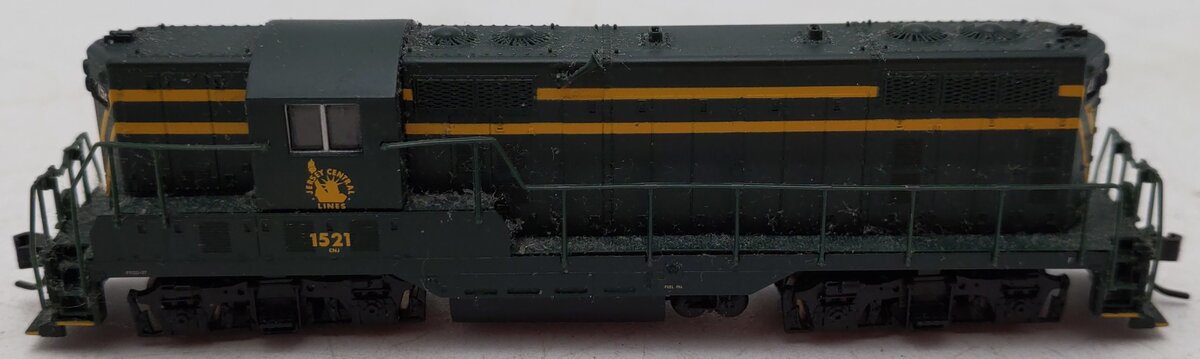 Atlas 48276 N Scale New Jersey Central Powered Diesel Locomotive #1521 EX/Box