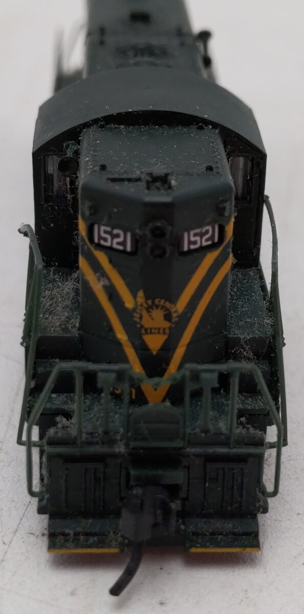 Atlas 48276 N Scale New Jersey Central Powered Diesel Locomotive #1521 EX/Box