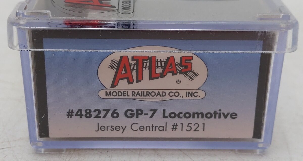 Atlas 48276 N Scale New Jersey Central Powered Diesel Locomotive #1521 EX/Box