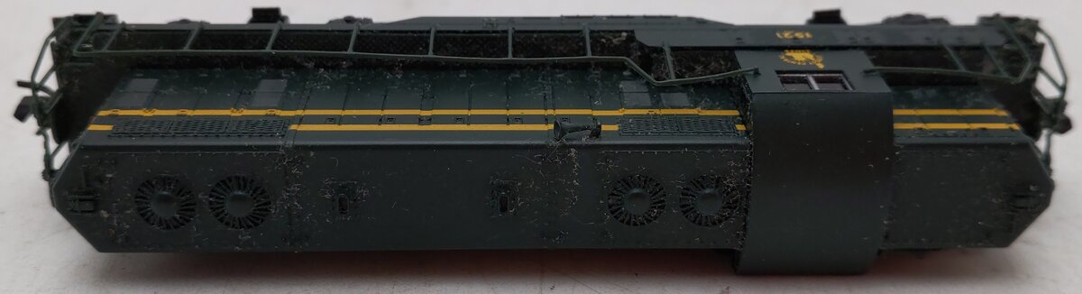 Atlas 48276 N Scale New Jersey Central Powered Diesel Locomotive #1521 EX/Box
