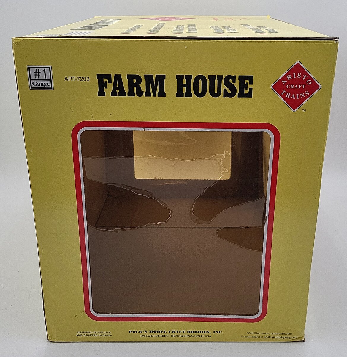 Aristo-Craft ART-7203 G Tan Farm House EX/Box