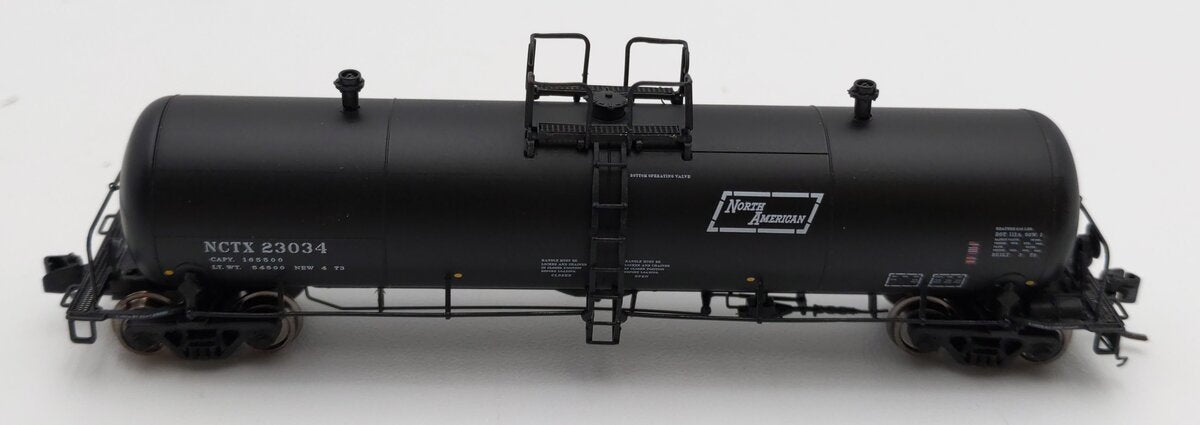 Rapido Trains 53007-3 N Scales PRCOR GP20 NCTX North American Tank Car #23034 LN/Box