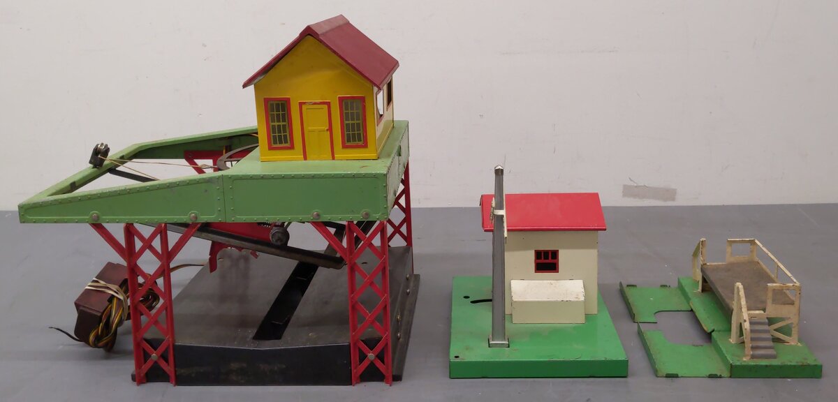 American Flyer/Lionel Vintage O Gauge Loader/Gateman/Platform #3462P/45N/751 [3] VG