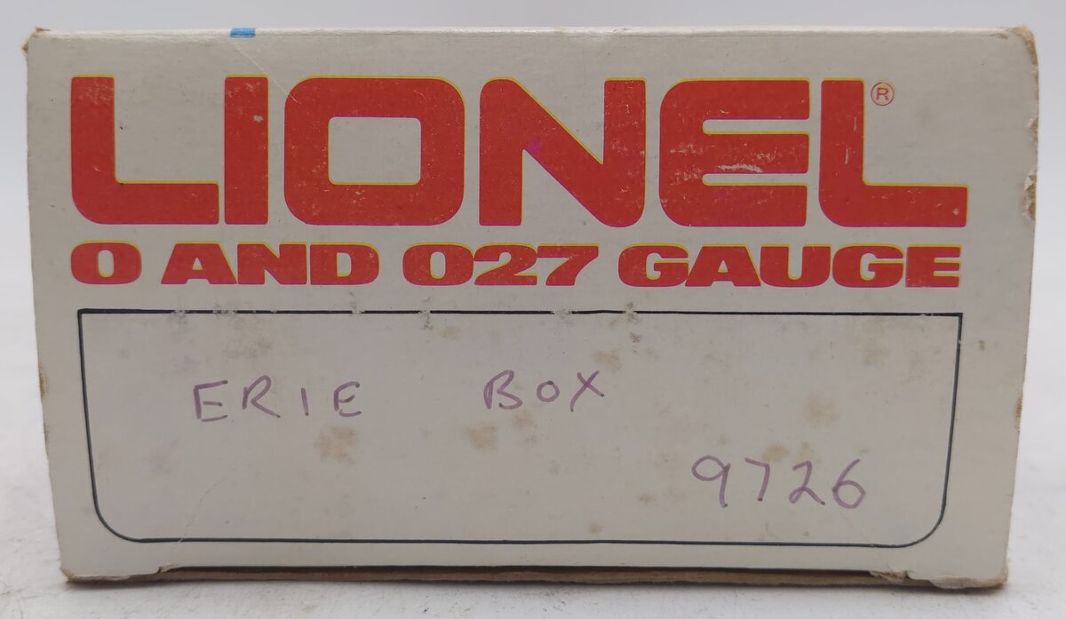 Lionel 6-9726 O Gauge Erie Lackawanna Box Car EX/Box