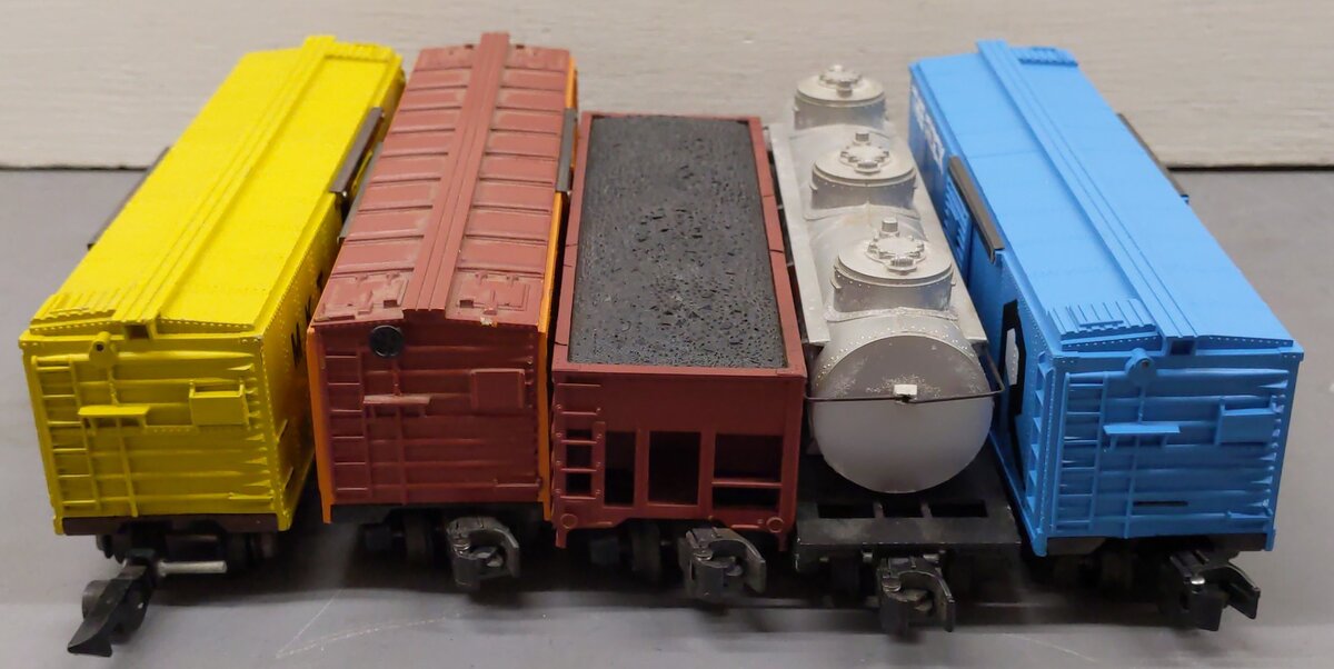 American Flyer S Gauge Assorted Freight Cars 637 926, 921, 4-9701, 947 [5] VG
