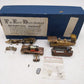 Far East Dist. 4402 HOn3 Brass 4-4-0 Steam Locomotive & Tender -Unpainted VG/Box