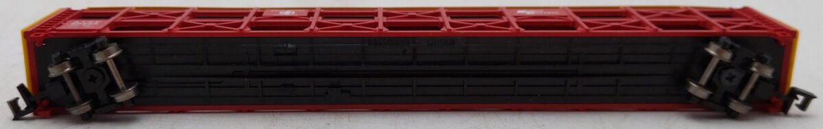 Bachmann 46502 N Atchison, Topeka & Santa Fe Tri-Level Open Auto Carrier #88969 EX