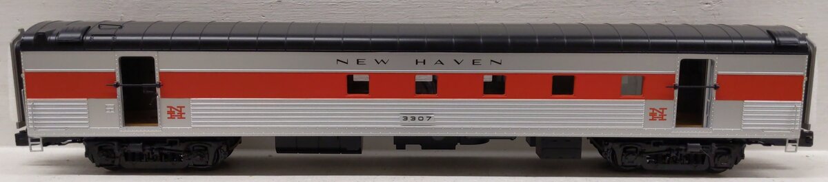 MTH 20-64114 O Gauge New Haven 70' Streamlined RPO Passenger Car #3307 LN/Box