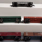 American Flyer S Gauge Assorted Freight Cars 629, 625G, 631, 4-9710, 941 [5] VG