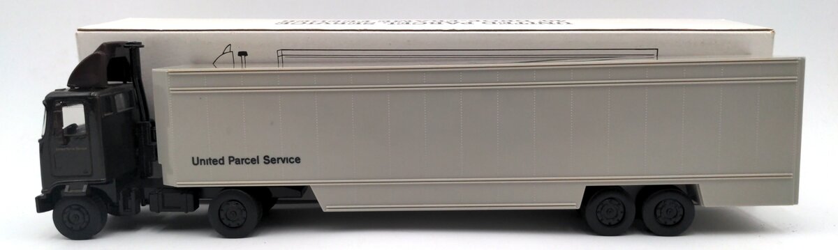 Hermann Marketing 1:64 Scale Diecast United Parcel Service 40' Drop-Frame Feeder VG/Box