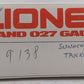 Lionel 6-9138 O Gauge Sunoco Triple Dome Black Tank Car EX/Box