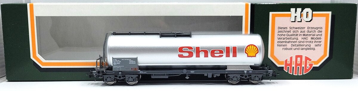 HAG 382 HO Scale SBB Shell Tank Car LN/Box