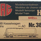 HAG 382 HO Scale SBB Shell Tank Car LN/Box