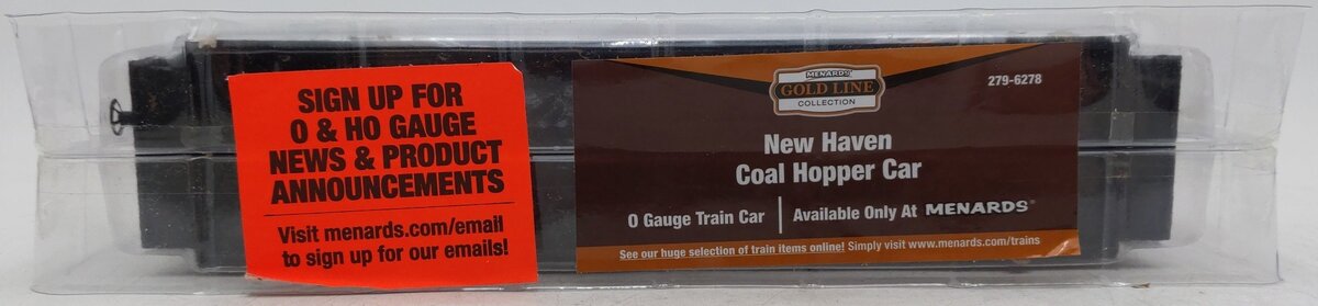 Menards 279-6278 O Gauge New Haven Coal Hopper Car #4493 MT/Box