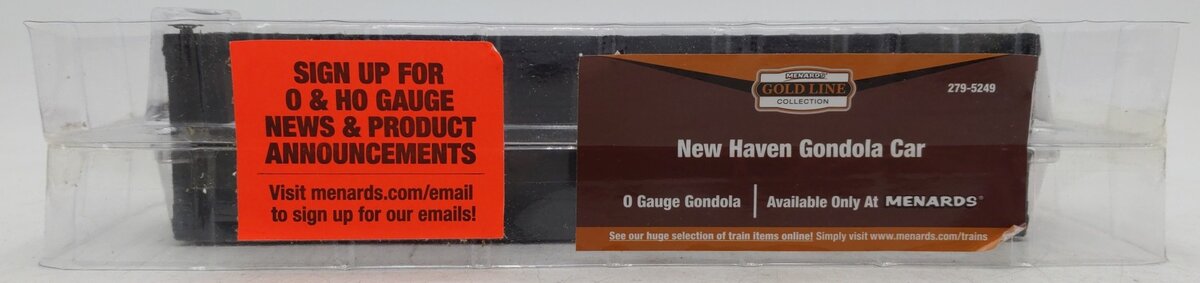 Menards 279-5249 O Gauge New Haven Gondola Car #9348 MT/Box