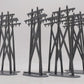 K-Line K-4177 O Scale Accessories High Tension Poles (Box of 8) EX/Box