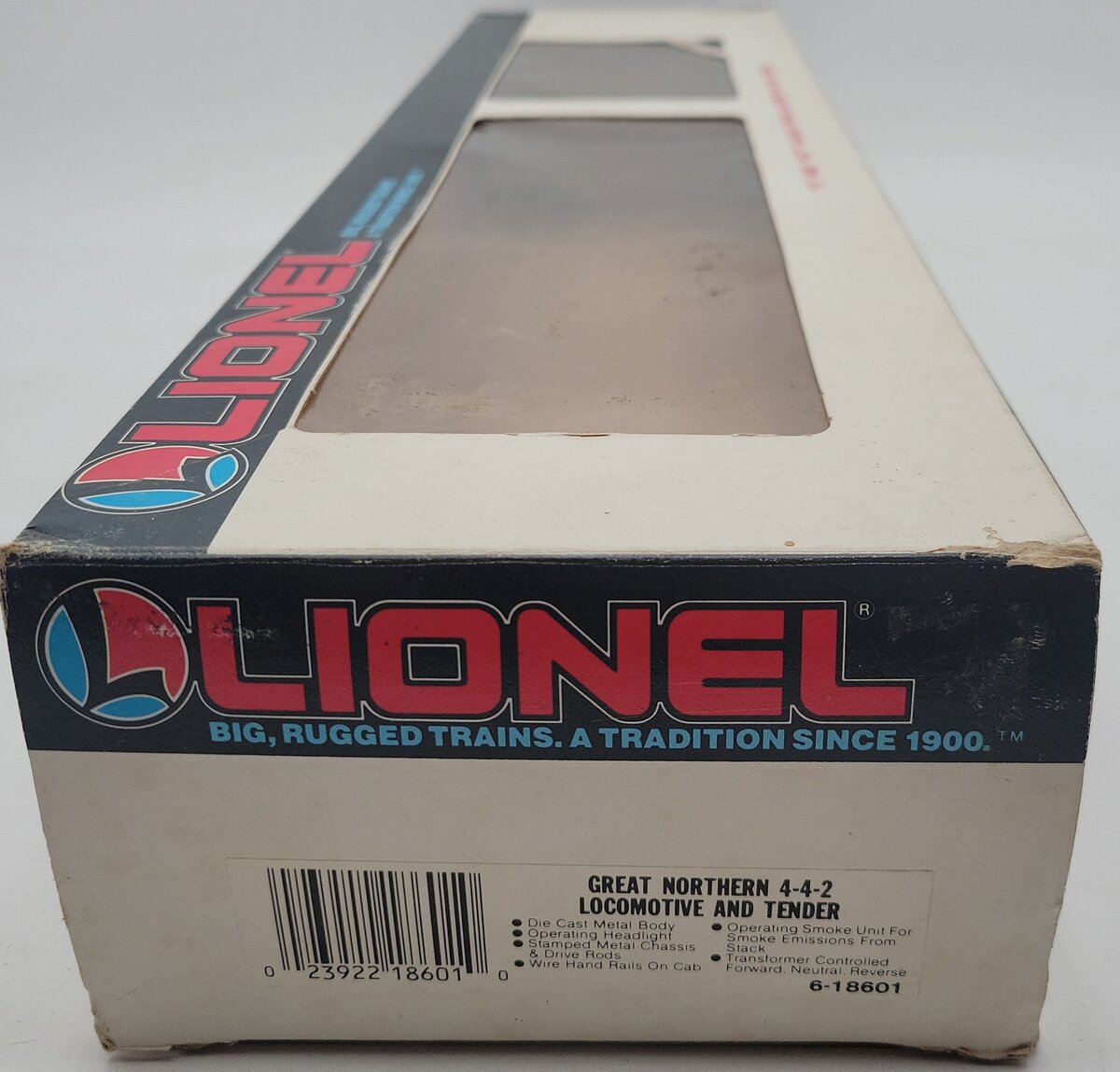 Lionel 6-18601 O Gauge Great Northern 4-4-2 Steam Locomotive & Tender #8601/Box