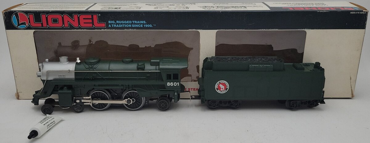 Lionel 6-18601 O Gauge Great Northern 4-4-2 Steam Locomotive & Tender #8601/Box