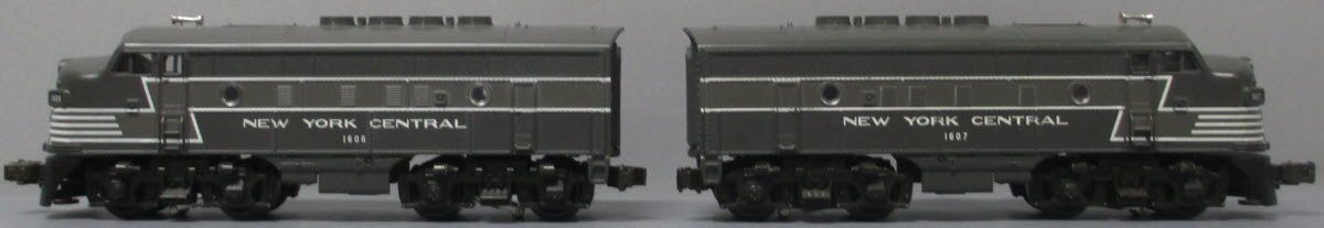 MTH 30-2001-0 NYC F-3 AA Diesel Engine Set w/Horn #1607/1606 LN/Box