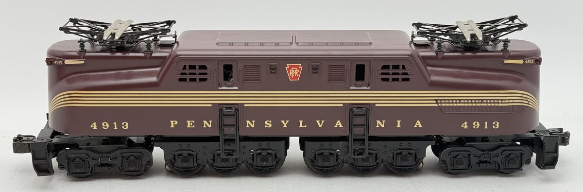 MTH 30-2501 O Gauge Pennsylvania Tuscan 5 Stripe GG-1 Electric Locomotive #4913 LN/Box