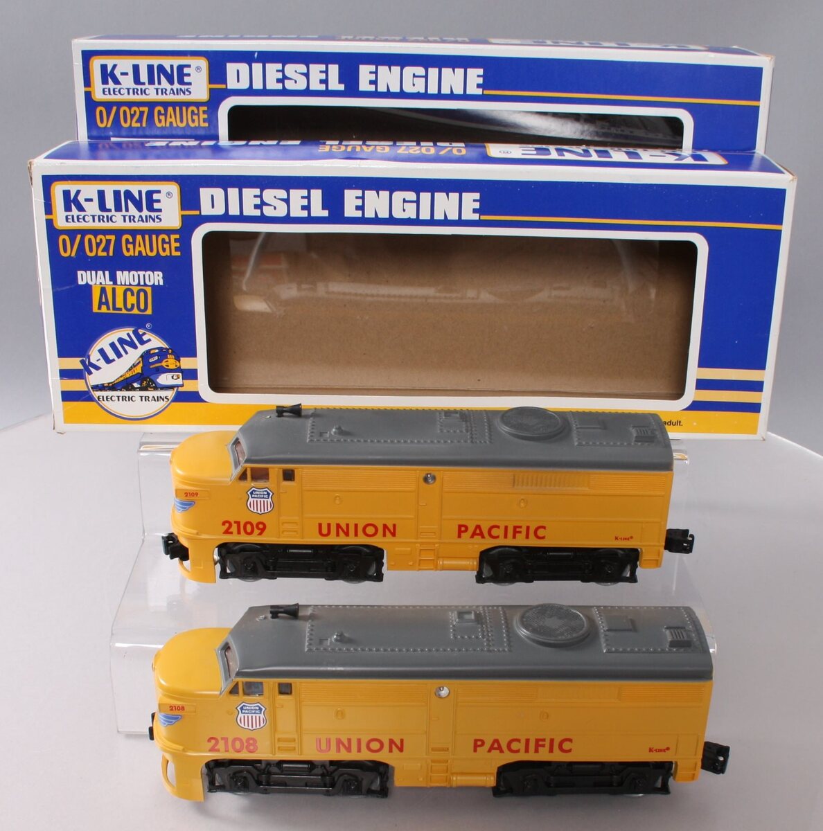 K-Line K2108 O UP Alco AA Diesel Locomotive Set #2108/2109 LN/Box
