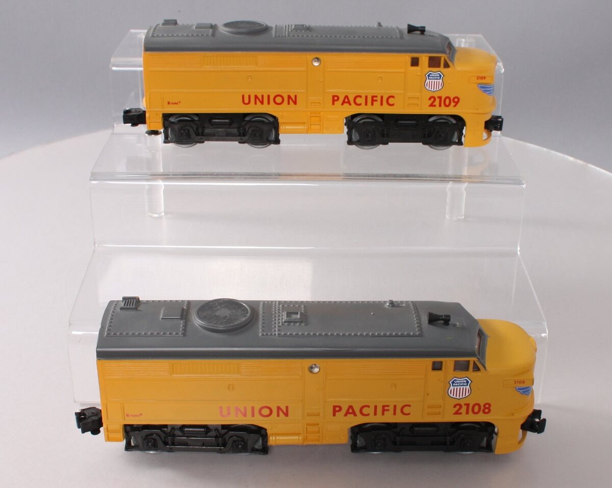 K-Line K2108 O UP Alco AA Diesel Locomotive Set #2108/2109 LN/Box