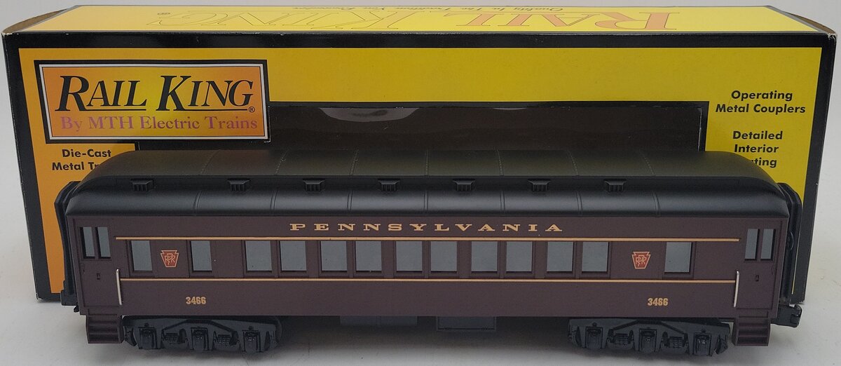 MTH 30-6201 O Pennsylvania Madison Coach Car #3466 LN/Box