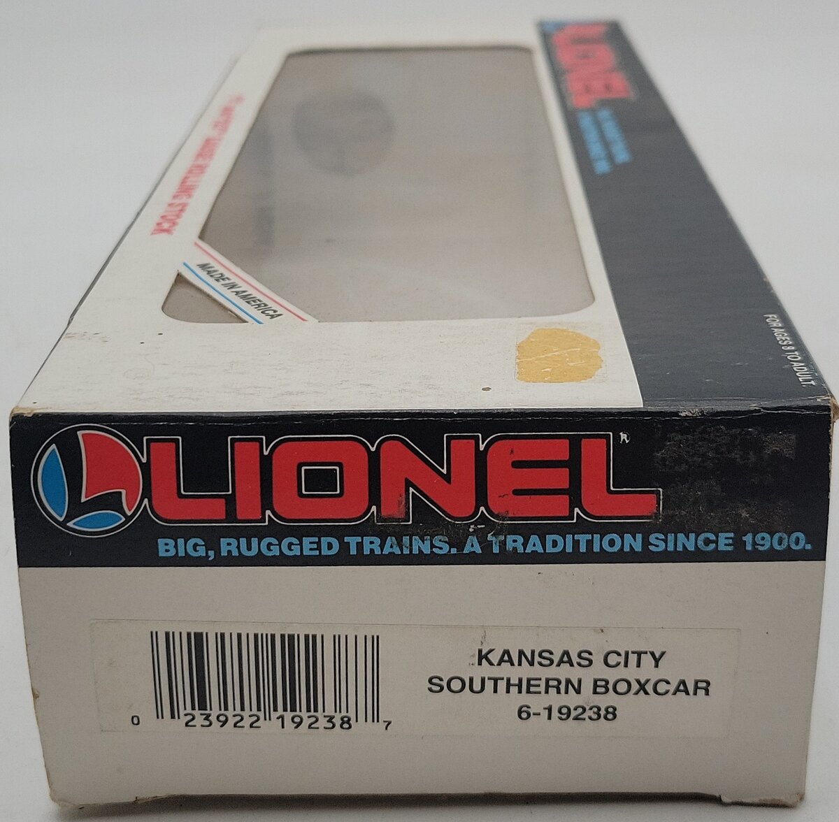 Lionel 6-19238 O Gauge Kansas City Southern Boxcar LN/Box