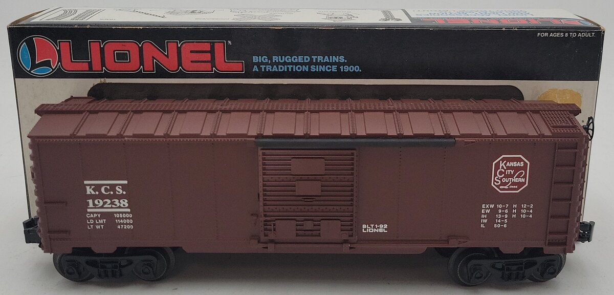 Lionel 6-19238 O Gauge Kansas City Southern Boxcar LN/Box