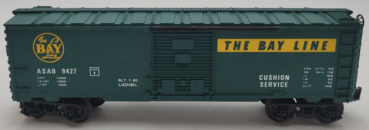 Lionel 6-9427 O Gauge Bay Line Boxcar EX/Box