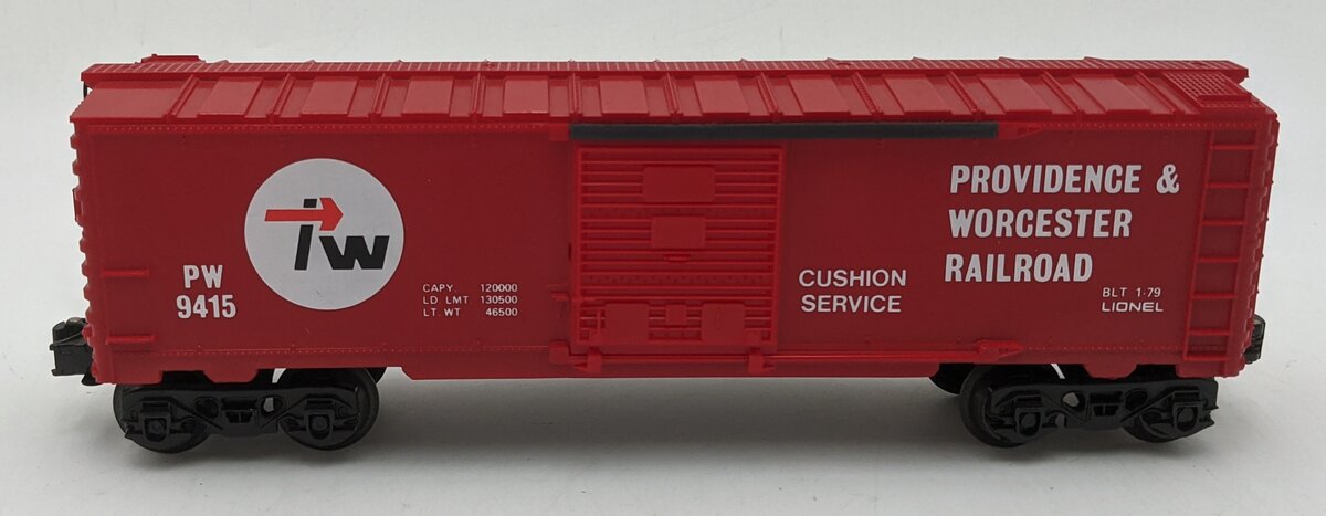 Lionel 6-9415 O Gauge Providence & Worcester Boxcar EX/Box