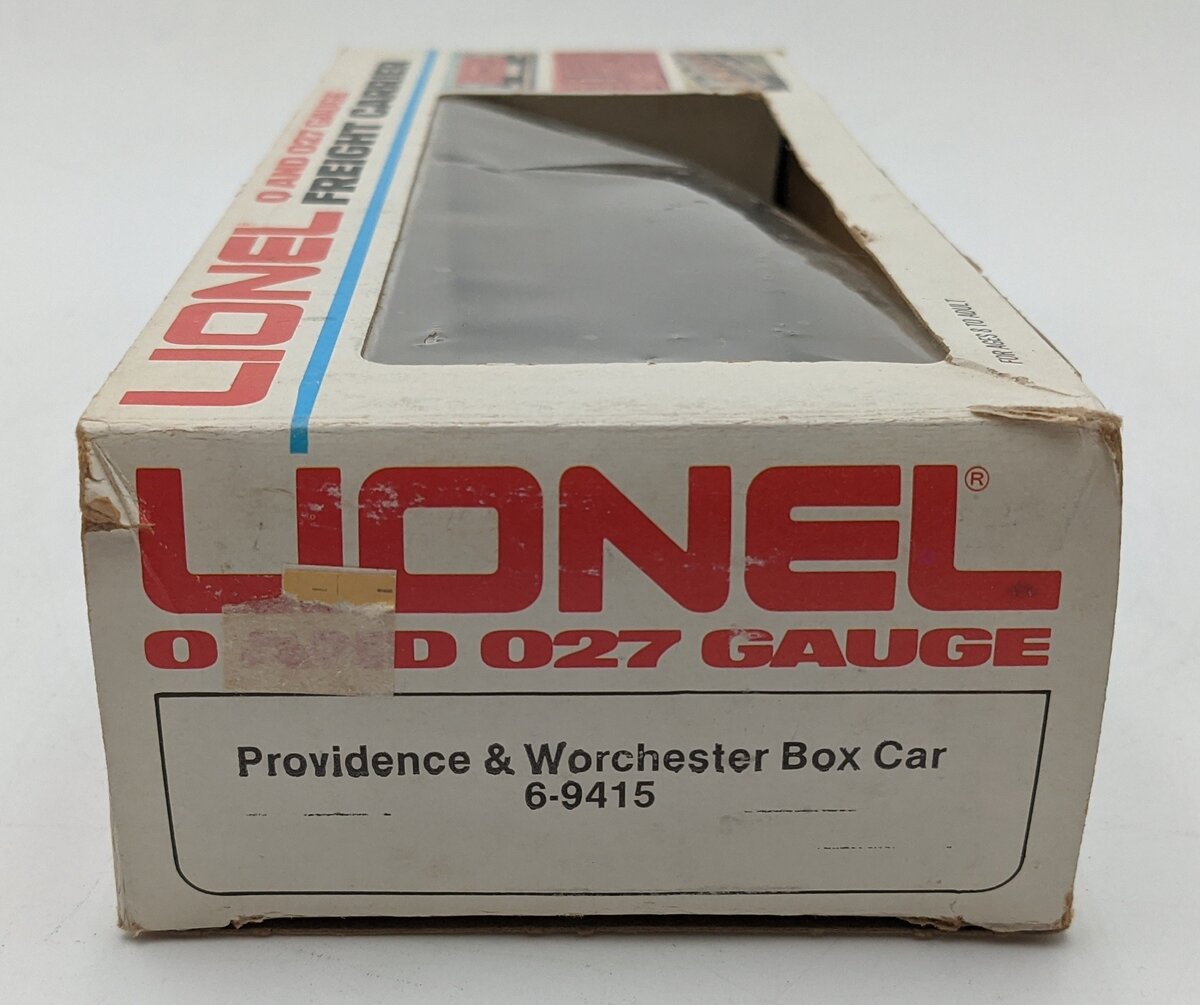Lionel 6-9415 O Gauge Providence & Worcester Boxcar EX/Box