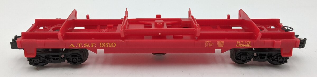 Lionel 6-9310 O Gauge AT&SF Operating Log Dump Car LN/Box