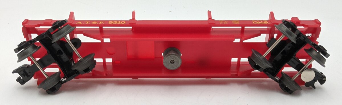 Lionel 6-9310 O Gauge AT&SF Operating Log Dump Car LN/Box