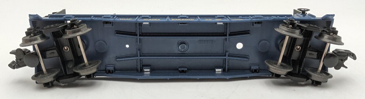 Lionel 6-16396 O Gauge Alaska Railroad Flatcar with Bulkheads and Stakes EX/Box