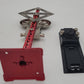 MTH 30-1036 O&O27 Gauge Red Tinplate Warning Bell Signal #69 W/Track Activation EX/Box