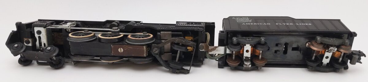 American Flyer 293 Vintage S NY, NH & Hartford 4-6-2 Steam Locomotive & Tender VG