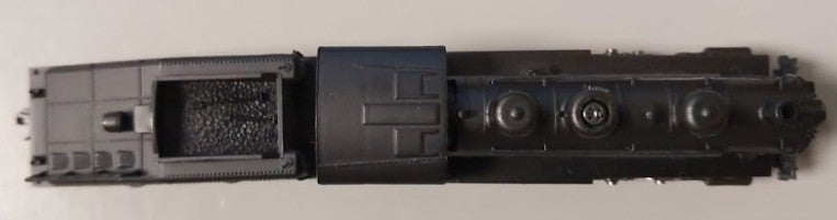 Bachmann 50598 N Unlettered USRA 0-6-0 Switcher Steam Locomotive and Tender #17 EX/Box