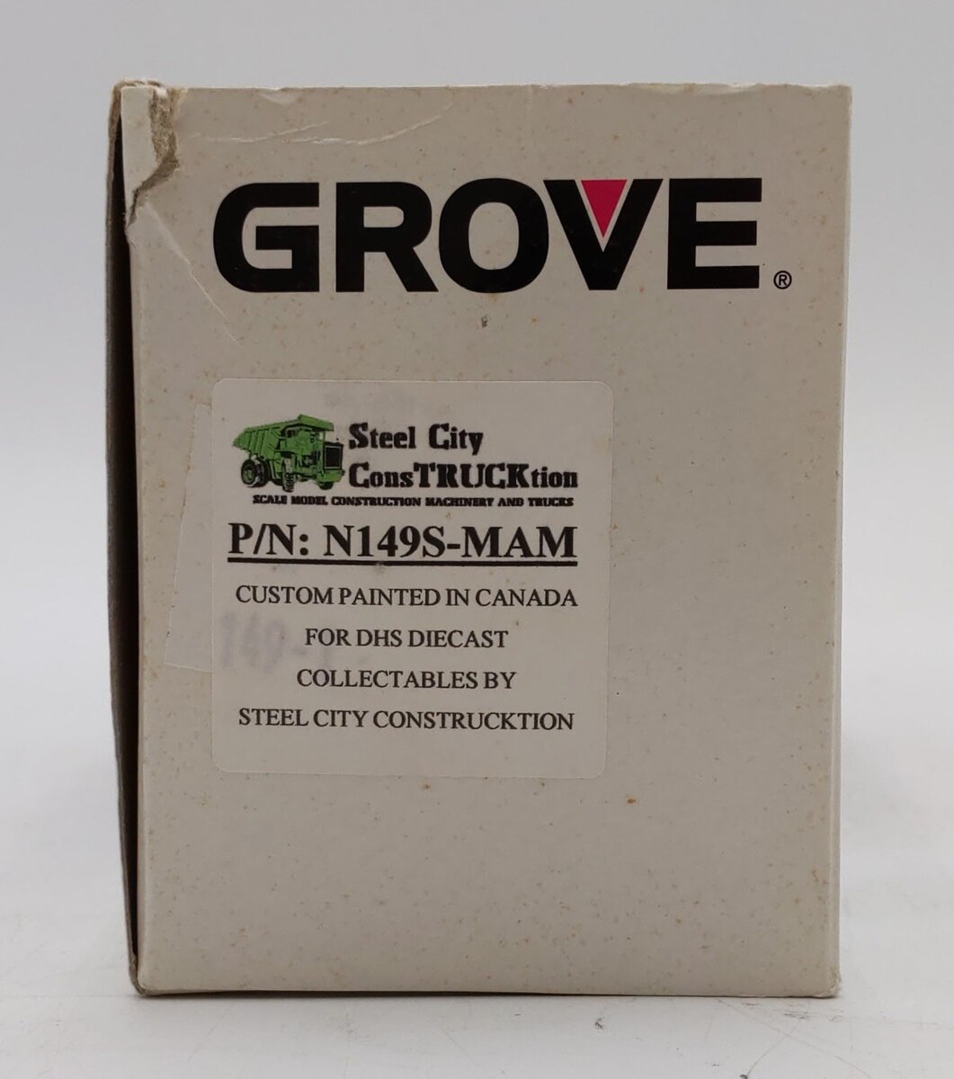 NZG Modelle 1:50 Scale Diecast Grove RT750 Truck Crane - Mammoet EX/Box
