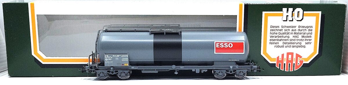 HAG 382 HO Scale SBB ESSO Tank Car LN/Box