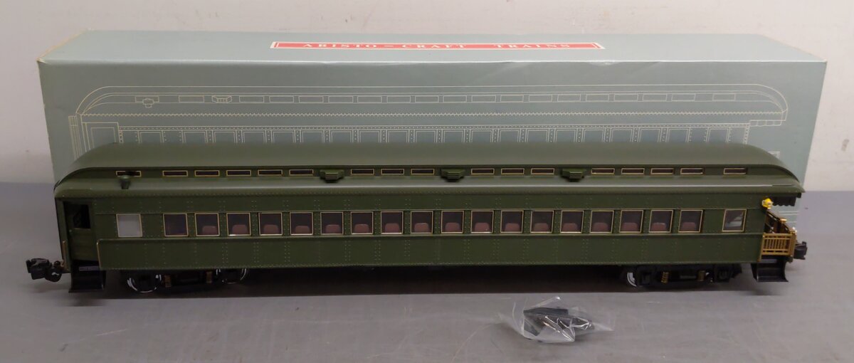 Aristo-Craft 31400 Undecorated Observation Car (Metal Wheels) LN/Box