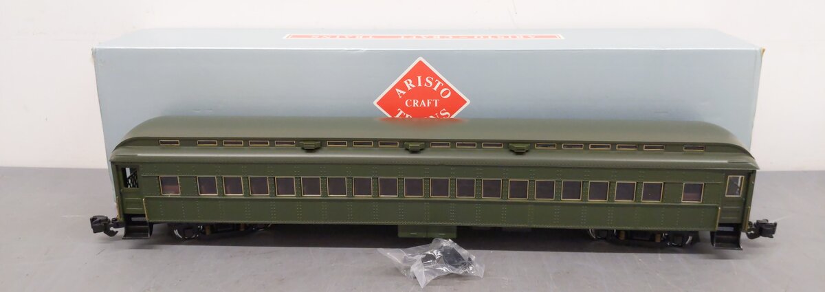 Aristo-Craft 31300 G Undecorated Heaveyweight Pullman Green with Metal Wheels  EX/Box