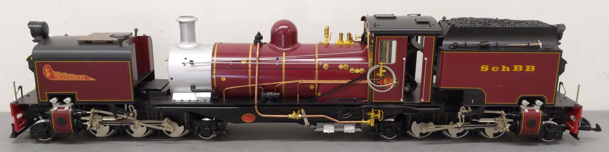 LGB 20922 Aster Garratt NGG13 Steam Locomotive & Tender w/Sound EX/Box