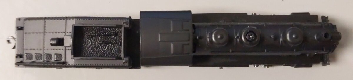 Bachmann 50598 N Unlettered USRA 0-6-0 Switcher Steam Locomotive and Tender EX/Box