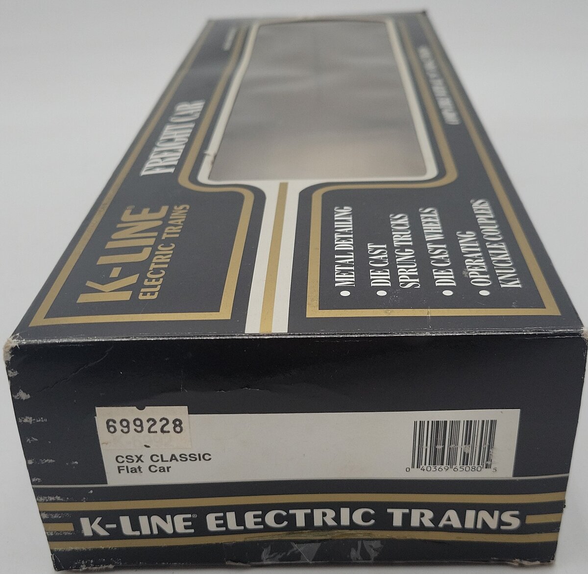 K-Line K6992 CSX Classic Flatcar EX/Box
