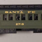 Bachmann 5633 N Scale Santa Fe Passenger Car # 2713 EX/Box