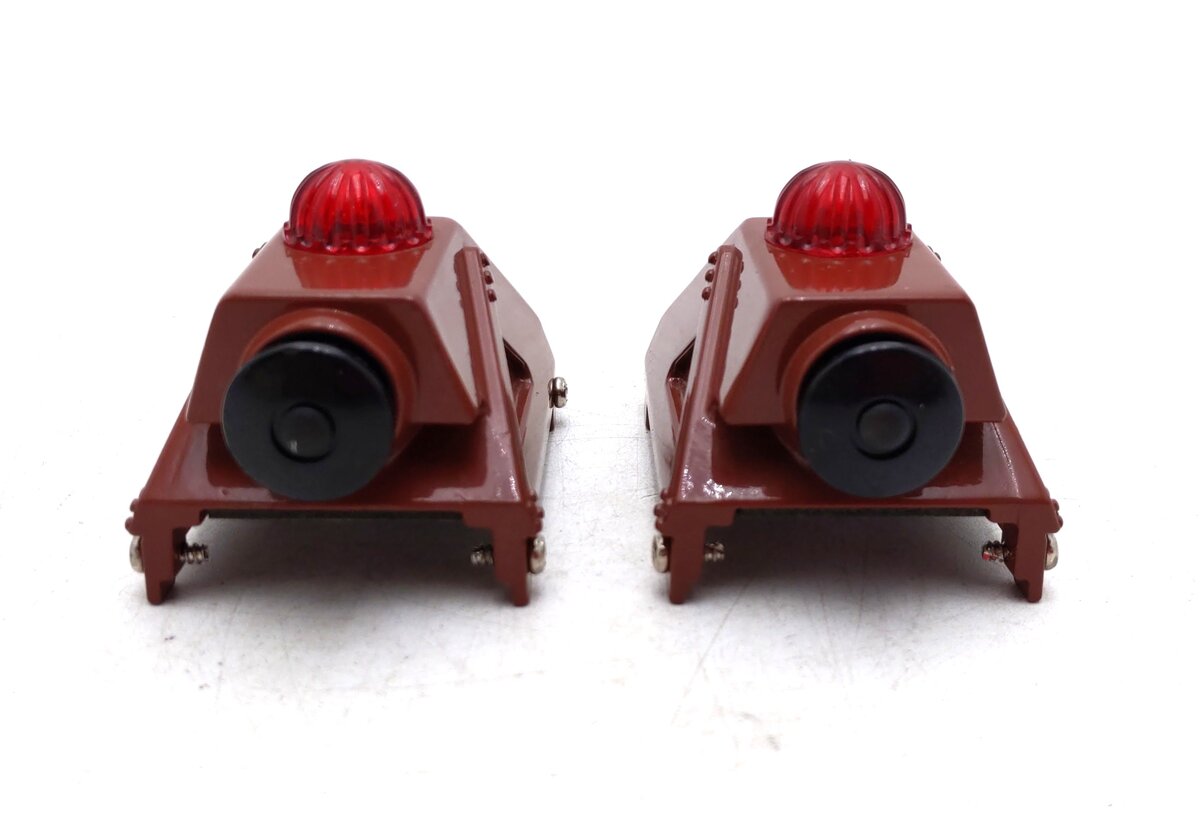 Lionel 6-2283 O/O27 Gauge Diecast Illuminated Bumpers (Set of 2) EX/Box