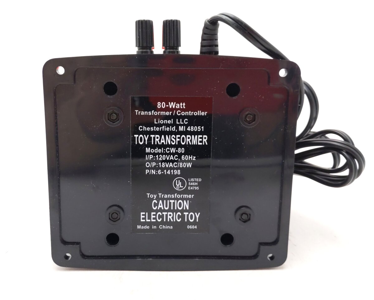 Lionel CW-80 O Gauge 80 Watt Transformer EX/Box