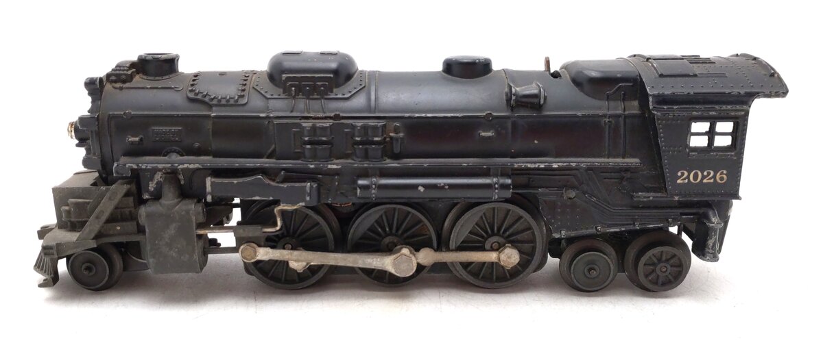 Lionel 2026 Vintage O 2-6-4 Diecast Steam Locomotive - Late Version VG